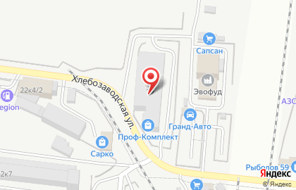 Железнодорожник-ПМ, ЗАО на карте