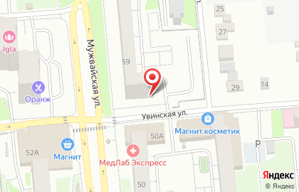 Цветочный магазин Цветочный микс на улице Баранова на карте