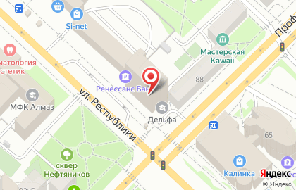 Интернет-портал ZZap.ru на улице Республики на карте