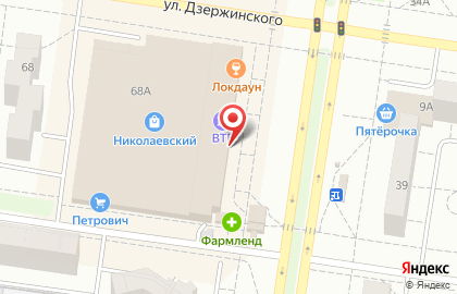 Магазин товаров для рукоделия Ажур на улице Автостроителей на карте