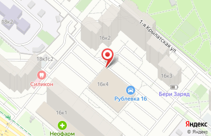 Супермаркет Магнит в Москве на карте