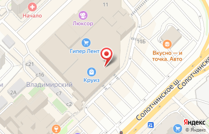 Оператор связи Yota на Солотчинском шоссе на карте