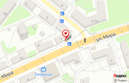Салон красоты Люкс в Советском районе на карте