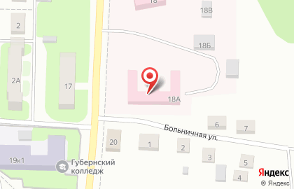 Приволжский окружной медицинский центр Борская больница на Октябрьской улице на карте