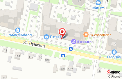Клинико-диагностическая лаборатория KDL на улице Пушкина на карте