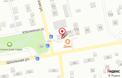 Продуктовый магазин в Оренбурге на карте