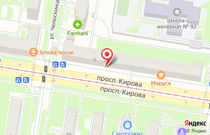Районный выставочный зал на проспекте Кирова на карте