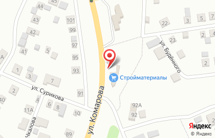 Магазин стройматериалов, ИП Стулов А.А. на карте