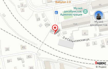 Ника в Ингодинском районе на карте