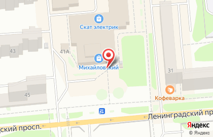 Магазин автотоваров Автолайф на Ленинградском проспекте на карте