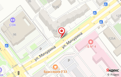 Страховая компания Зетта Страхование в Октябрьском районе на карте