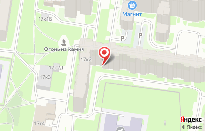 Парикмахерская на Ленской улице, 17 к 2 на карте