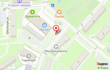 Спецсетьстройбанк кб ООО Отделение Лесной Городок на карте
