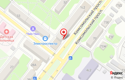Мясная лавка Обуховский мясокомбинат в Старом Осколе на карте