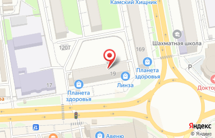 Западно-Уральский банк на улице Карла Либкнехта, 19 на карте