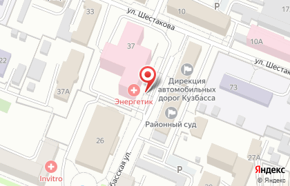 Центр плавания АкваМарин на Кузбасской улице на карте