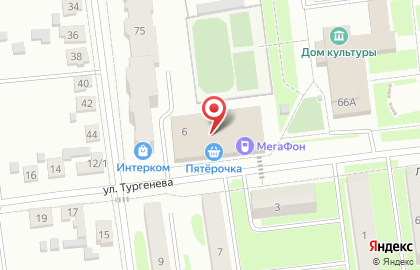 МегаФон в Брянске на карте