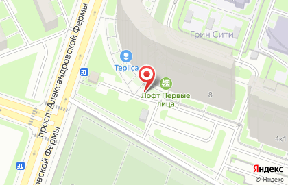 ПАЛЛЕТ СОЮЗ на проспекте Александровской Фермы на карте