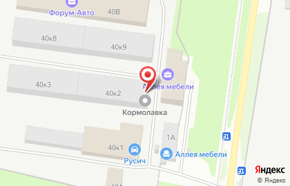 Магазин Кормолавка на карте