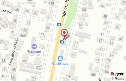 Автомойка в Махачкале на карте