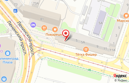 Альфа-Банк в Калининграде на карте