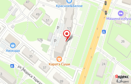 Центр развития детей Знайка в Московском районе на карте