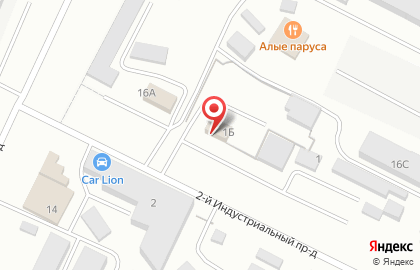 Компания Лесовик во 2-ом Индустриальном проезде на карте