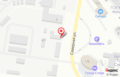 Компания по приему черного металла Башчермет на Северной улице на карте