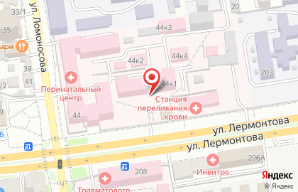 Консультативно-диагностическая поликлиника Ставропольский краевой клинический перинатальный центр в Ставрополе на карте
