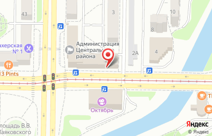 Архив г. Новокузнецка на проспекте Металлургов на карте
