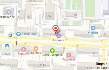 Магазин бытовой техники в Ростове-на-Дону на карте