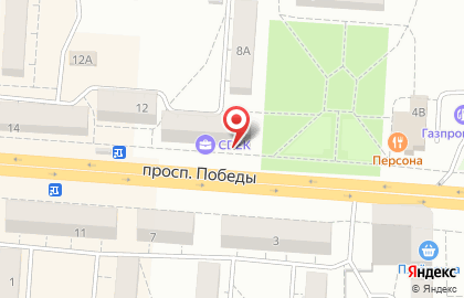 Торгово-учебный центр Виста-Центр на проспекте Победы на карте