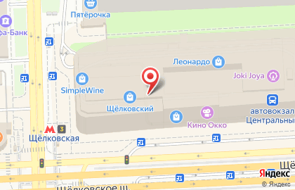 Ювелирный салон Silver & Silver на Щёлковском шоссе на карте
