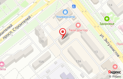 Торгово-сервисная компания Принтмастер на улице Энтузиастов на карте