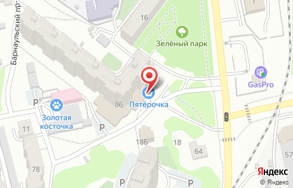 Универсам Пятёрочка на улице Говорова на карте