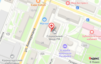 Управление Пенсионного фонда РФ в Курортном районе (межрайонное) на карте