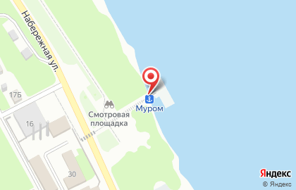 Порт Муром на карте