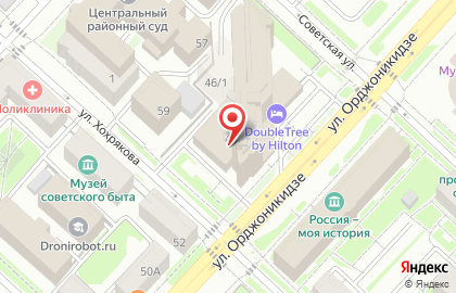 Гостиница Тюмень в Тюмени на карте