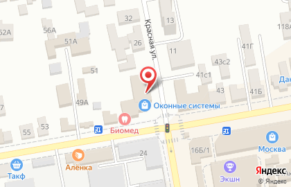 Рекламно-производственное предприятие Бликфанг на Октябрьской улице на карте