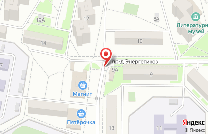 Продуктовый магазин на ул. Энергетиков проезд, 9а на карте