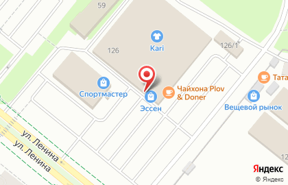 Торговый центр Эссен на улице Ленина на карте