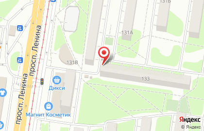 Аптека Здравия на проспекте Ленина на карте