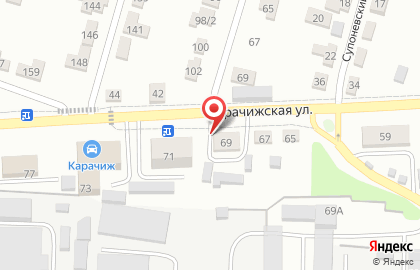 ООО Стройкомплект в Советском районе на карте