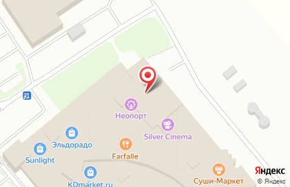 Салон столов и стульев Aero в Калининграде на карте