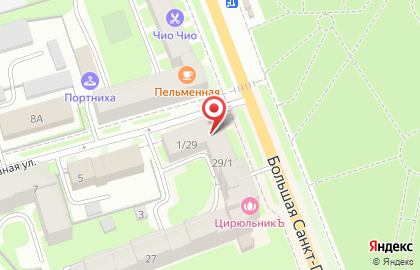 ДелоБанк на Большой Санкт-Петербургской улице на карте