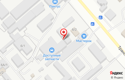 Компания Корвет на Транспортной улице на карте