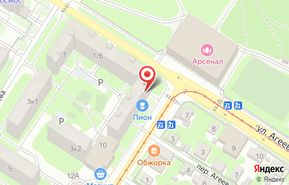 Цветочный салон Лилиана на карте