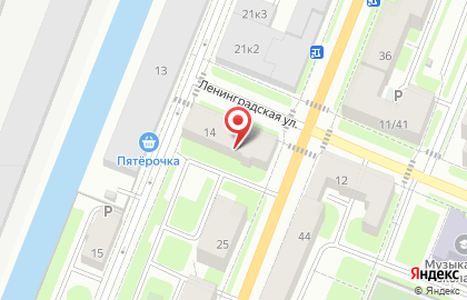 Стоматология на Ленинградской, 14 на карте