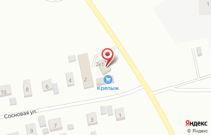 Магазин-склад Крепыж на карте