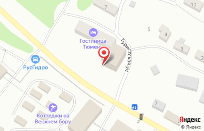 Магазин Монетка на Туристической улице на карте